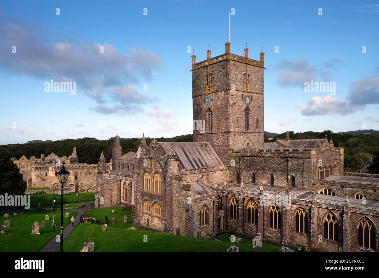 st davids cathedral pembrokeshire wales