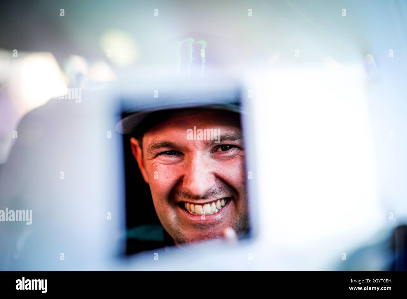 Stavelot, Belgium. 09th Oct, 2021. Stavelot, Belgium. 09th Oct, 2021. Andreas BAKKERUD (NOR) of team GFS Motorsport Egyesület / ES K&N of World RX during the World RX of Benelux, 6th round of the 2021 FIA World Rallycross Championship, FIA WRX, from October 8 and 10 on the Circuit de Spa-Francorchamps, in Stavelot, Belgium - Photo Paulo Maria / DPPI Credit: DPPI Media/Alamy Live News Credit: DPPI Media/Alamy Live News Stock Photo