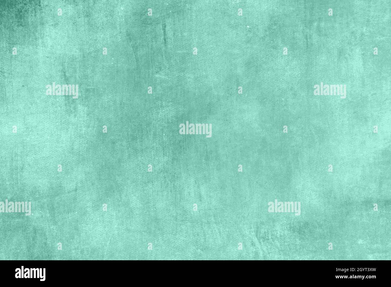 Turquoise colored worn out backdrop grunge background with texture Stock Photo