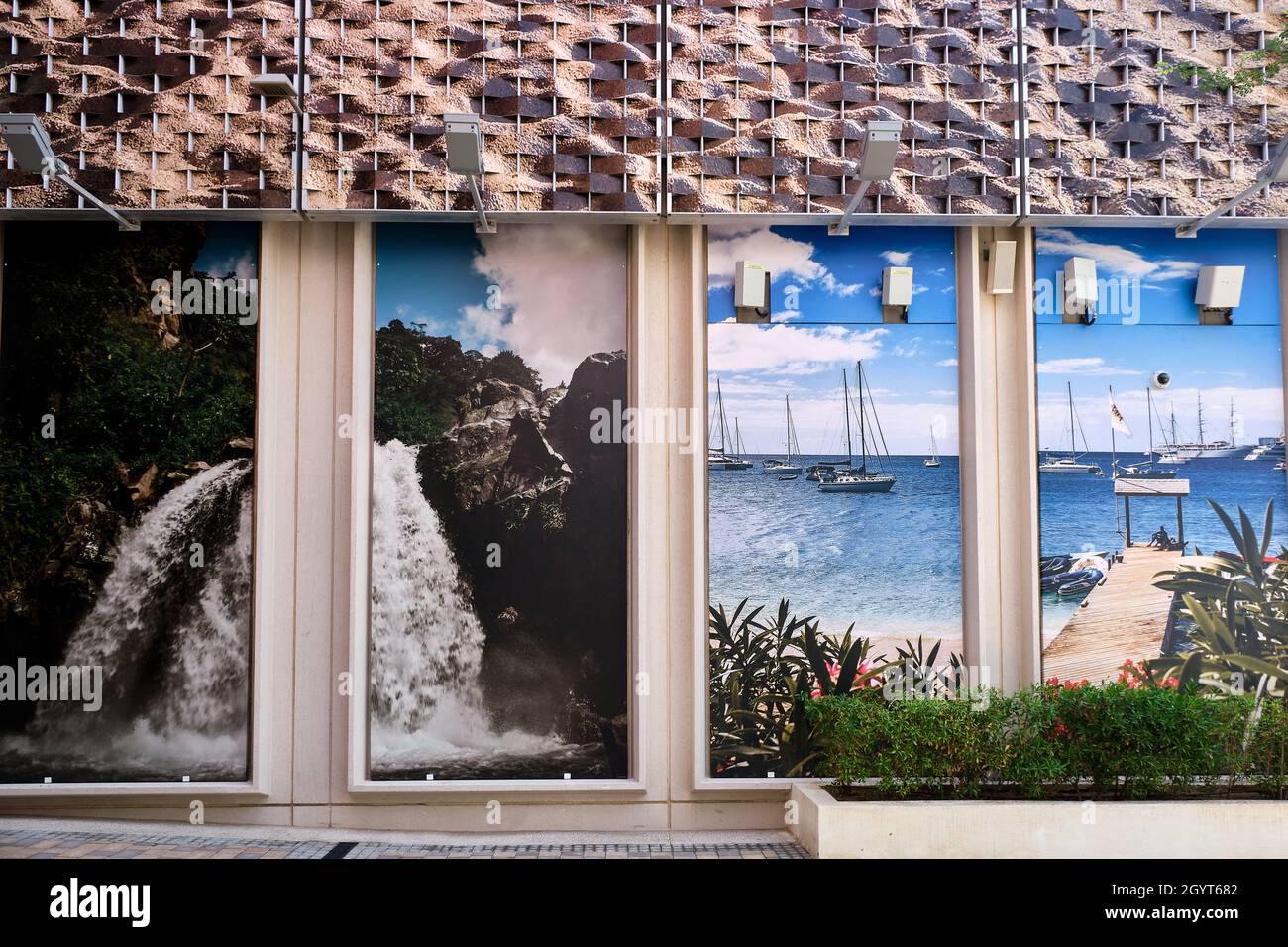 The Saint Vincent and the Grenadines Pavilion in the Opportunity