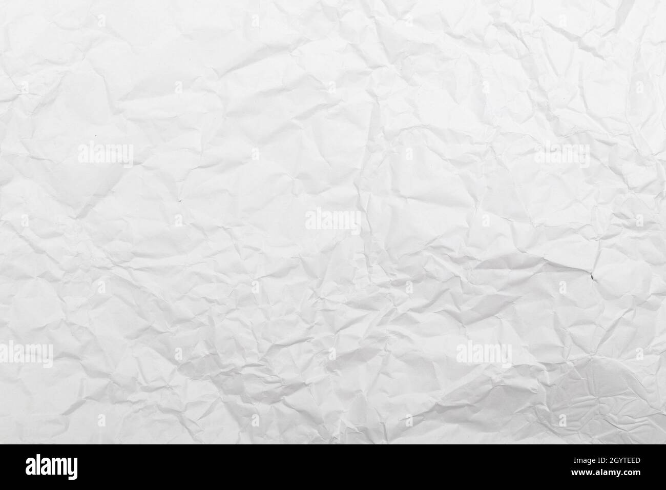 White crumpled paper texture background Stock Photo - Alamy