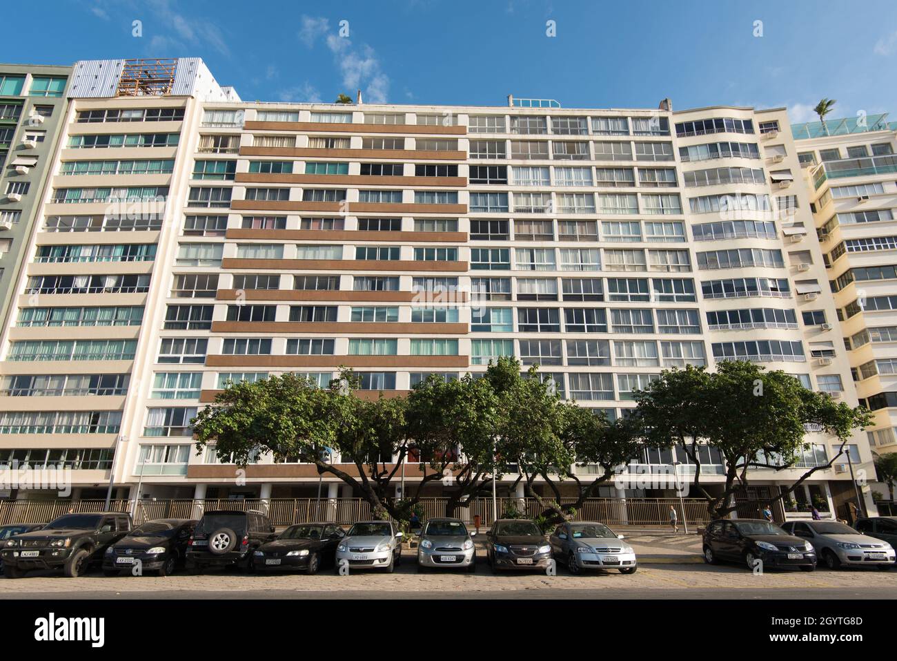 Rio de Janeiro, Brazil July 7, 2016 Expensive apartment buildings in