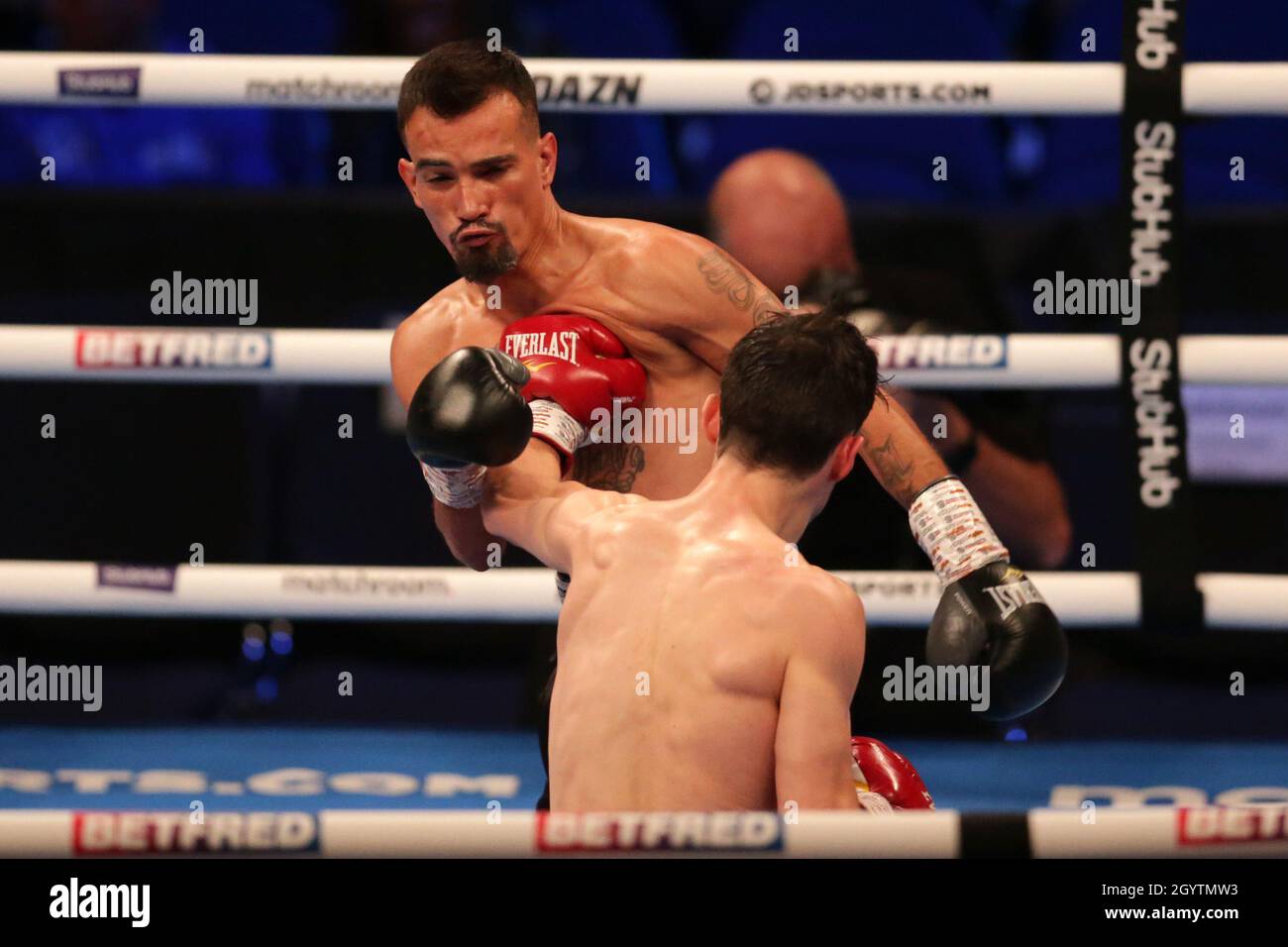 9th October 2021; M&S Bank Arena, Liverpool, England; Matchroom Boxing