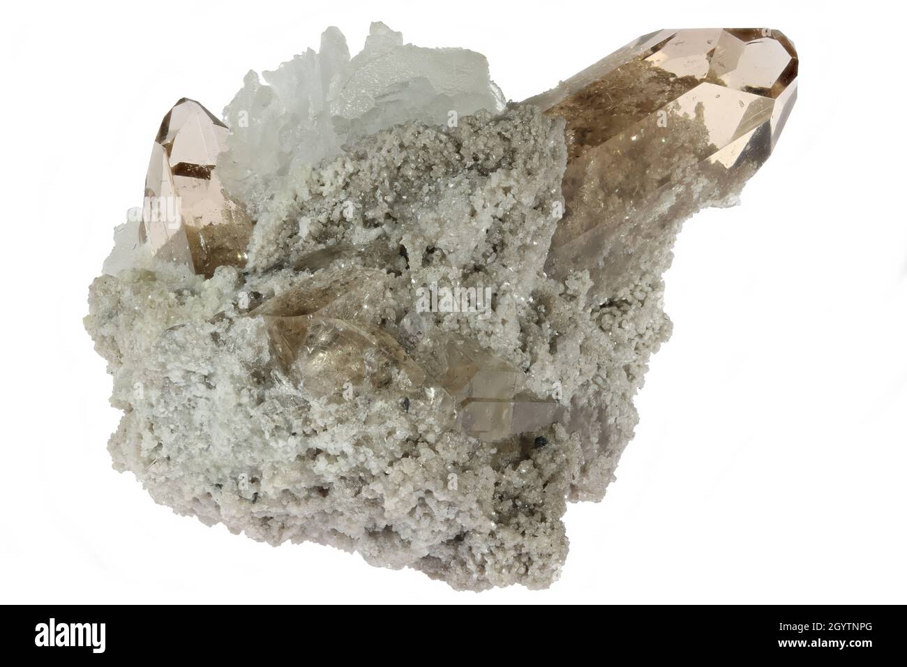 Topaz Matrix Rock rhyolite Cut Out Stock Images & Pictures - Alamy