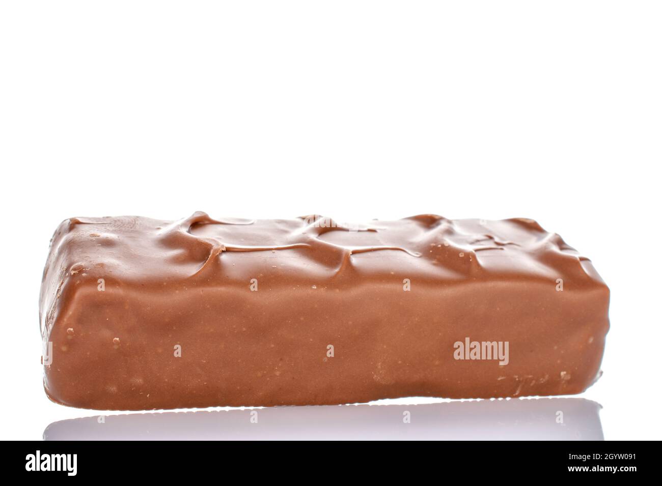 One sweet chocolate bar, closeup, isolated on white Stock Photo Alamy