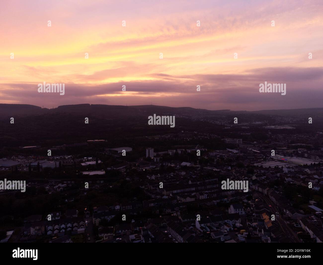 Merthyr Tydfil Town Centre High Resolution Stock Photography and Images