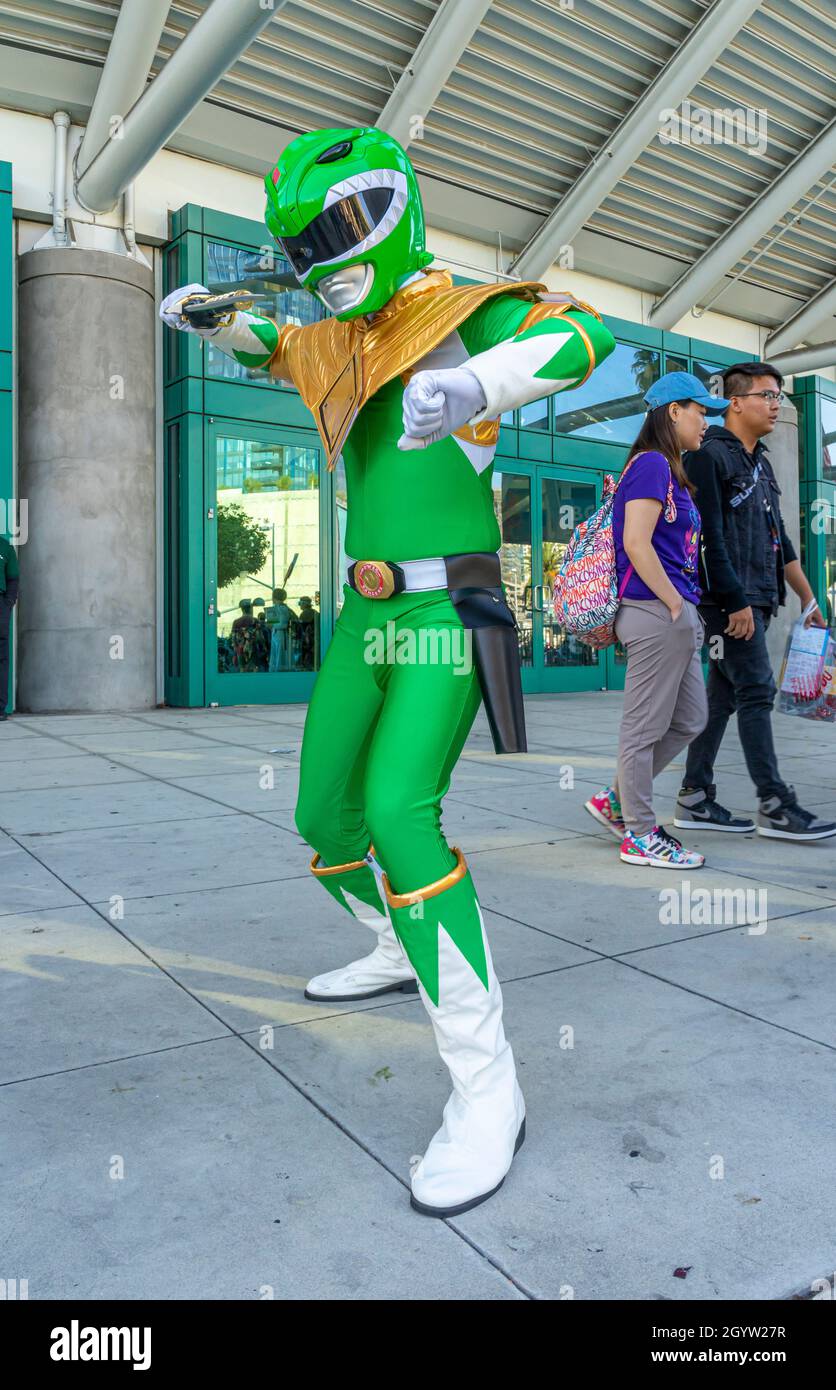 Power ranger costume hi-res stock photography and images - Alamy