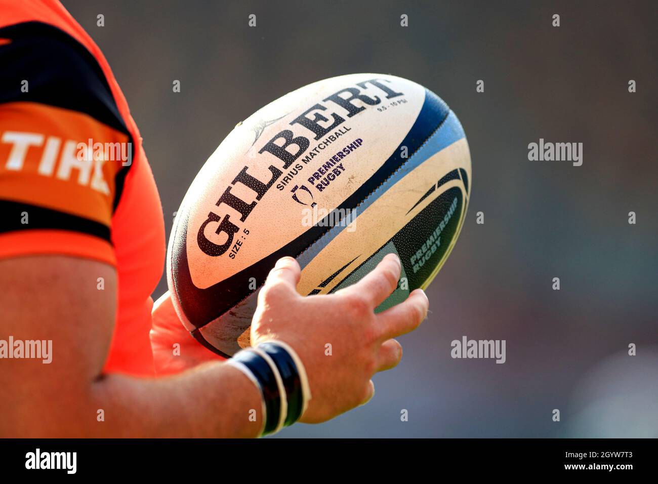 Gallagher premiership rugby ball hi-res stock photography and images ...