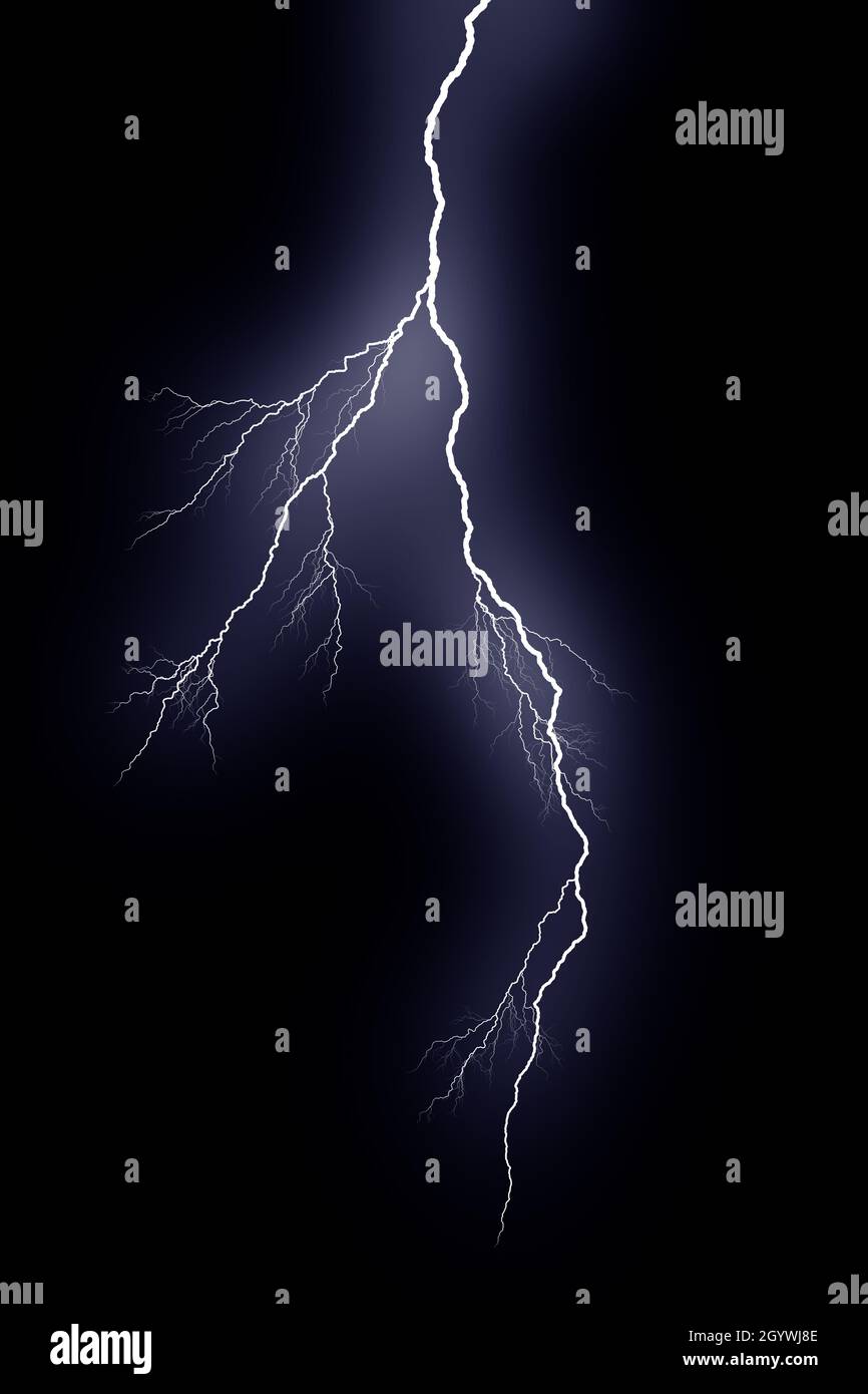 lightning bolt black background