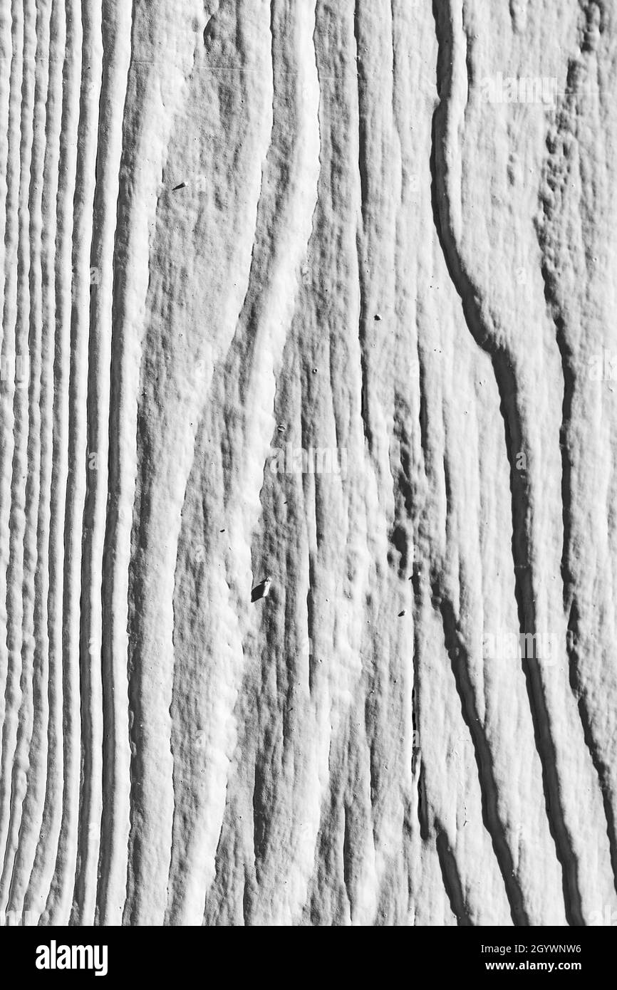 Western Red Cedar siding on the exterior of a building with a heavy