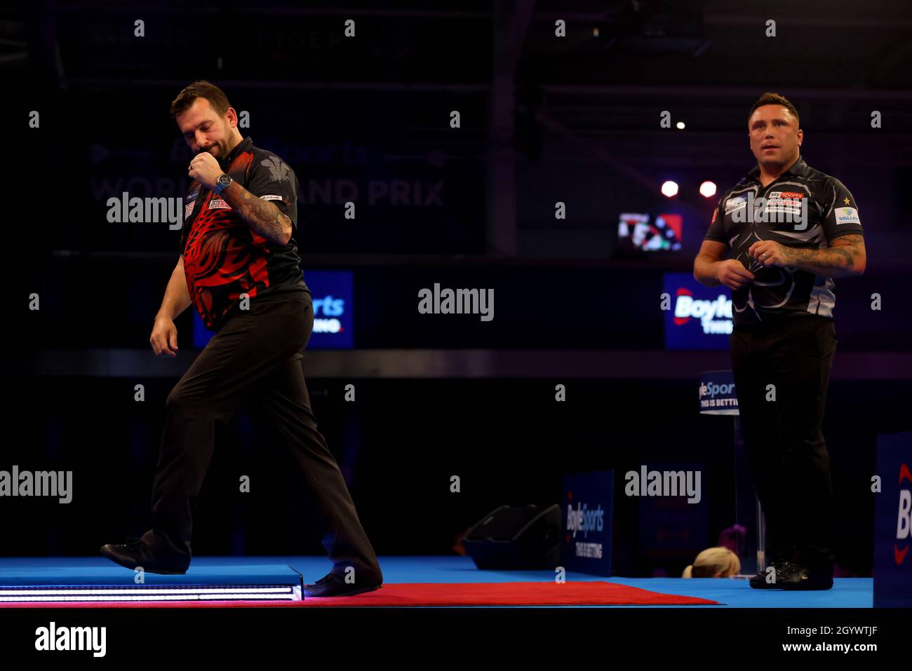 Morningside arena leicester darts hires stock photography and images