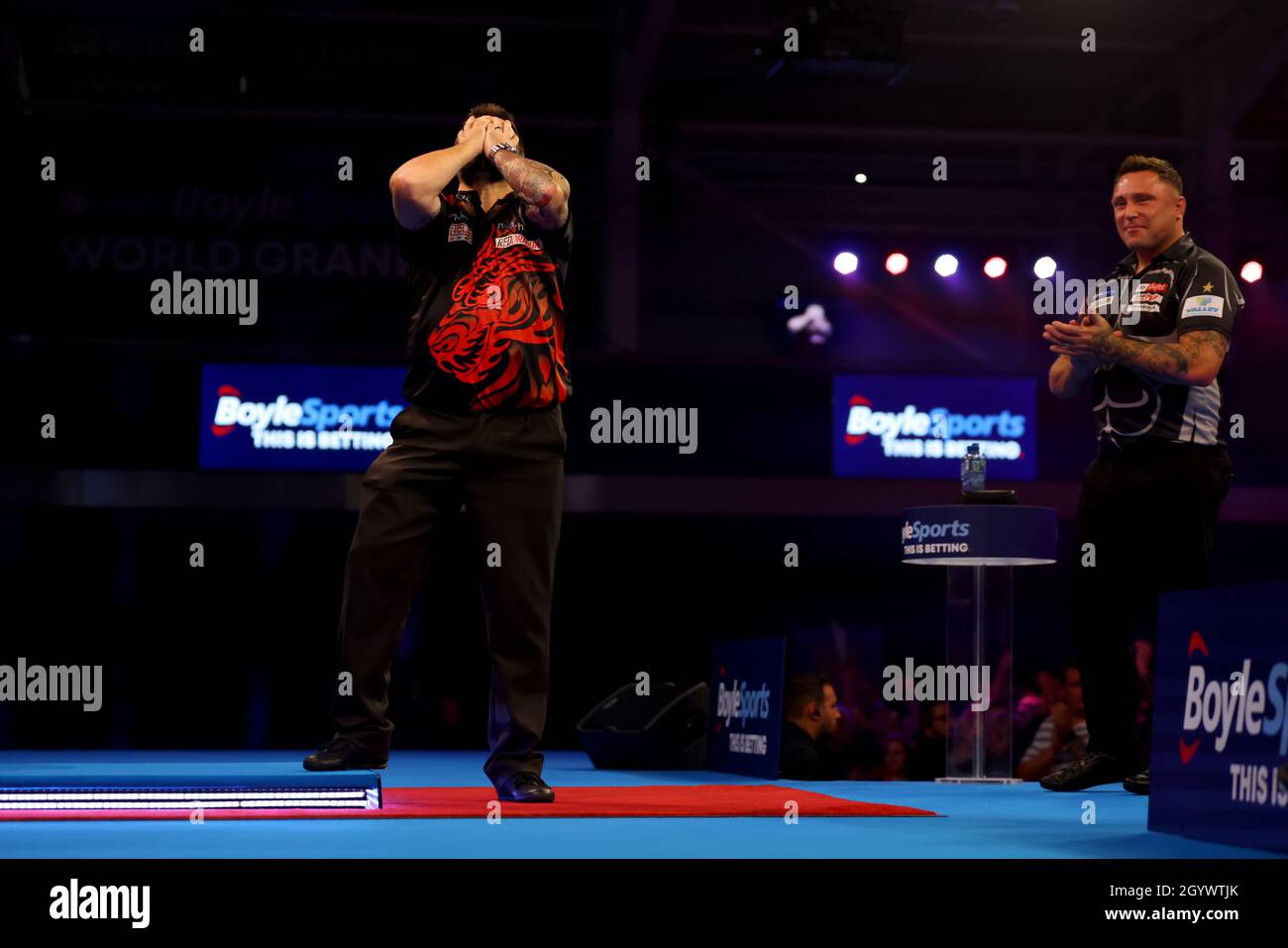 Morningside arena leicester darts hires stock photography and images