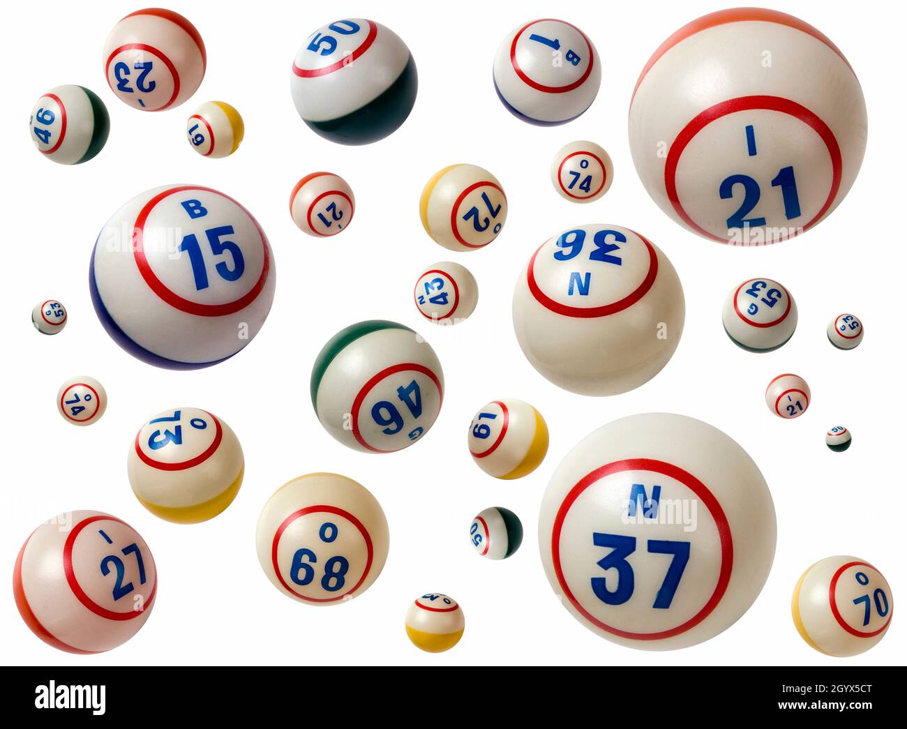 Bingo Balls With 2022
