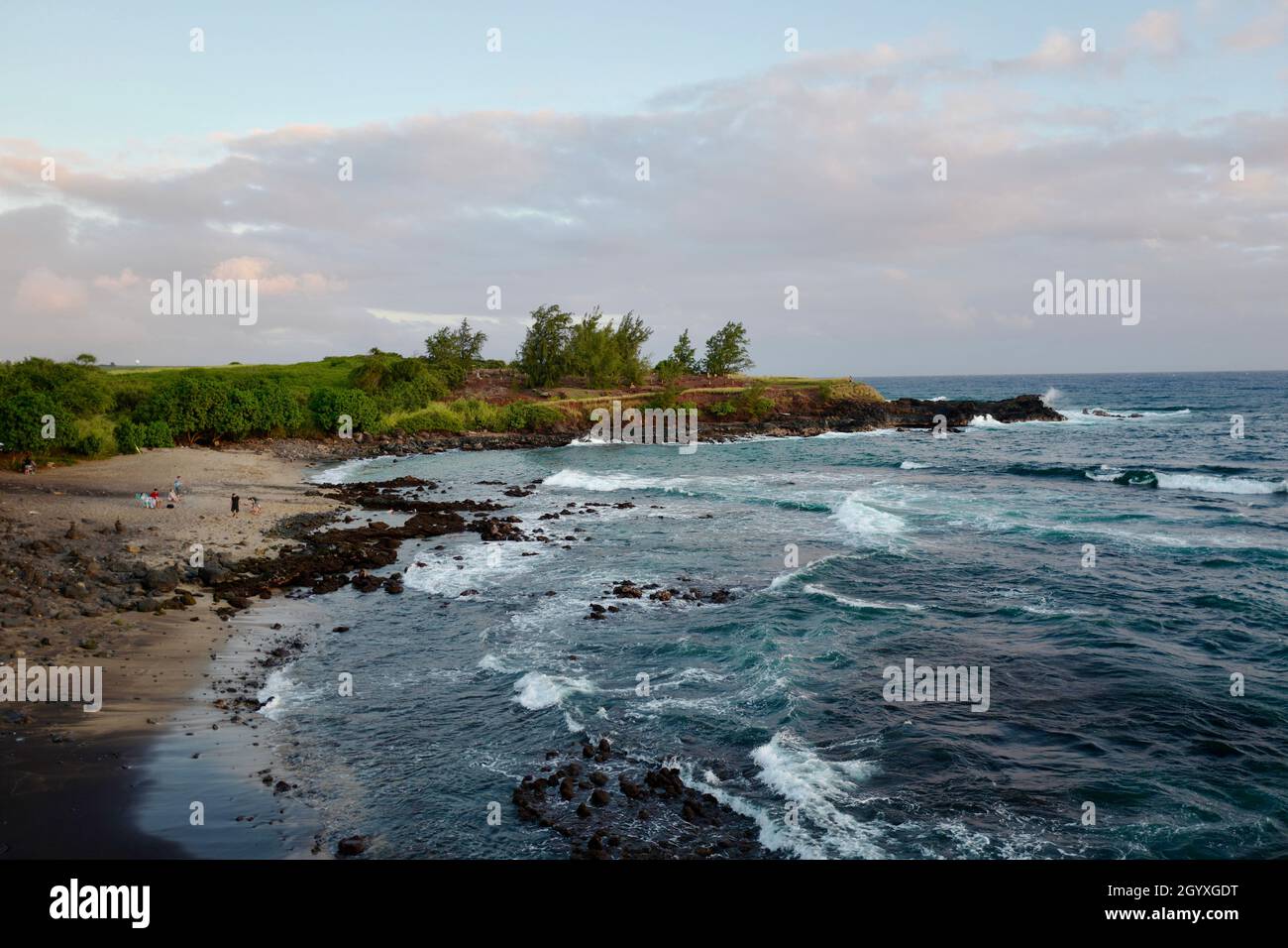 Glass Beach at Port Allen on Kauai Stock Photo - Alamy