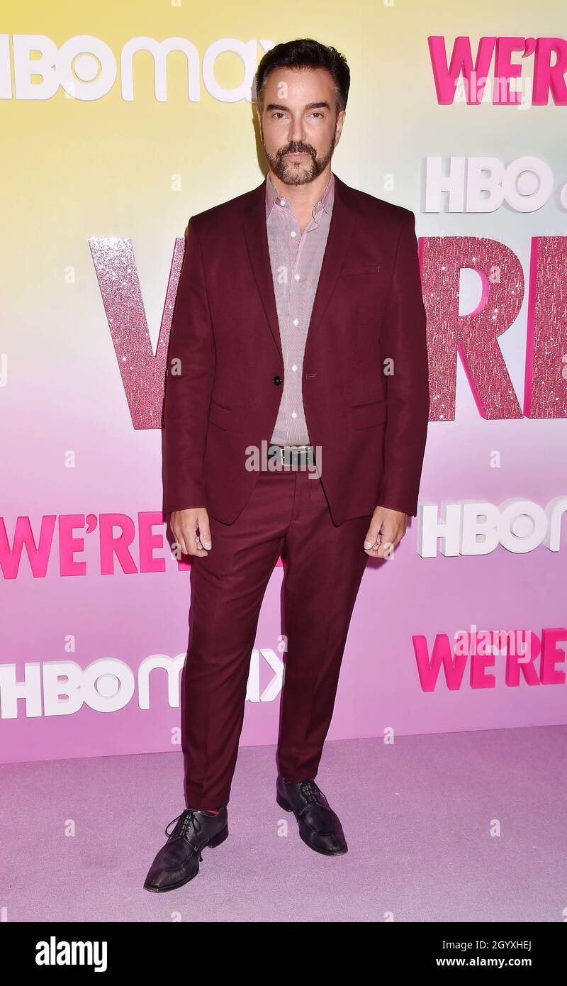 CULVER CITY, CA - OCTOBER 08: Jeff Marchelletta attends the Los Angeles Premiere Of Season 2 Of HBO's Unscripted Series 'WE'RE HERE' at Sony Pictures Stock Photo