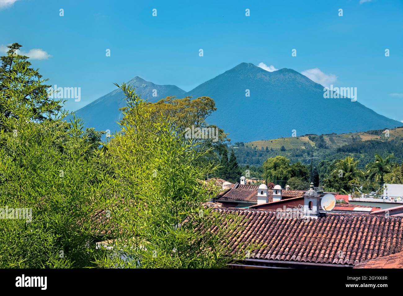Volcanoes of guatemala hi-res stock photography and images - Alamy
