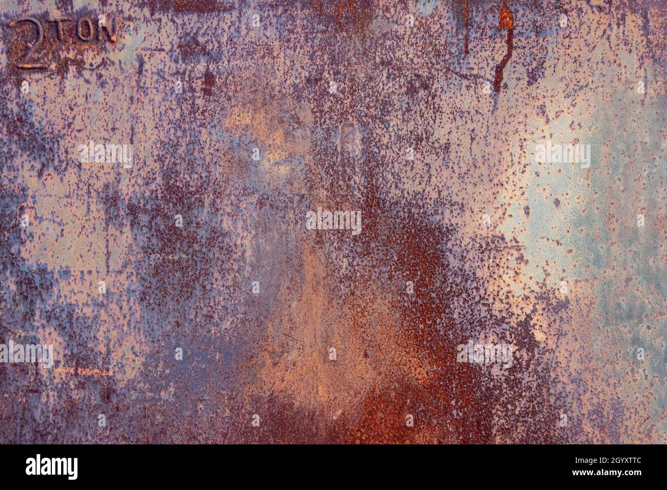Rusty Stained industrial Metal Surface Baground Texture Stock Photo - Alamy