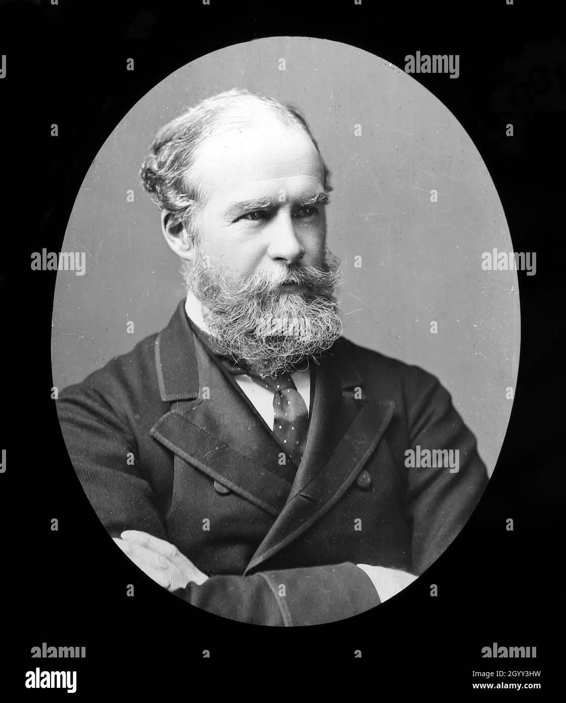 Sir John Lubbock, Victorian period Stock Photo