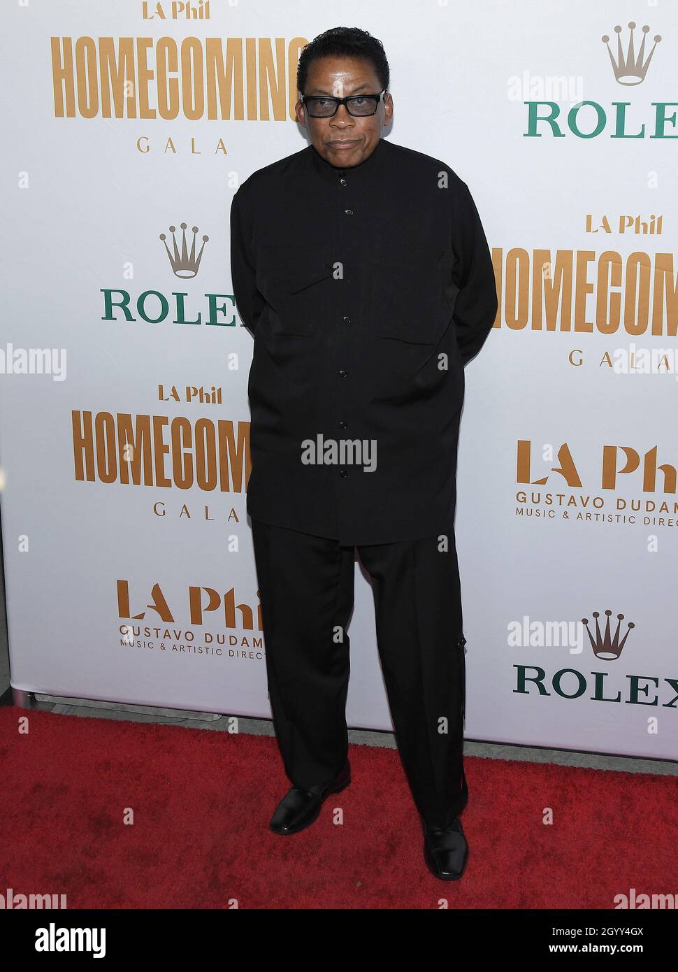 Los Angeles, USA. 09th Oct, 2021. Herbie Hancock arrives at The Los Angeles Philharmonic