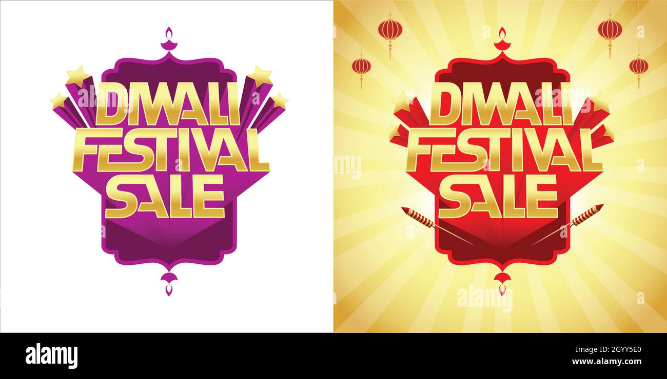 Diwali Dhamaka sale Offer, Template, Banner, Logo Design, Icon, Poster, Unit, Label, Web Header, Vector, illustration, Tag, Diwali Celebration backgro Stock Vector