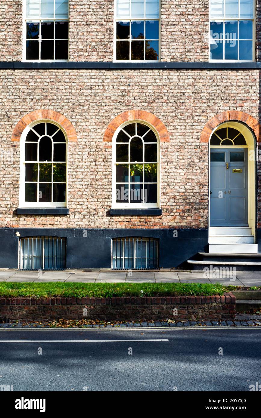Period Architecture, Bootham, York, England Stock Photo - Alamy