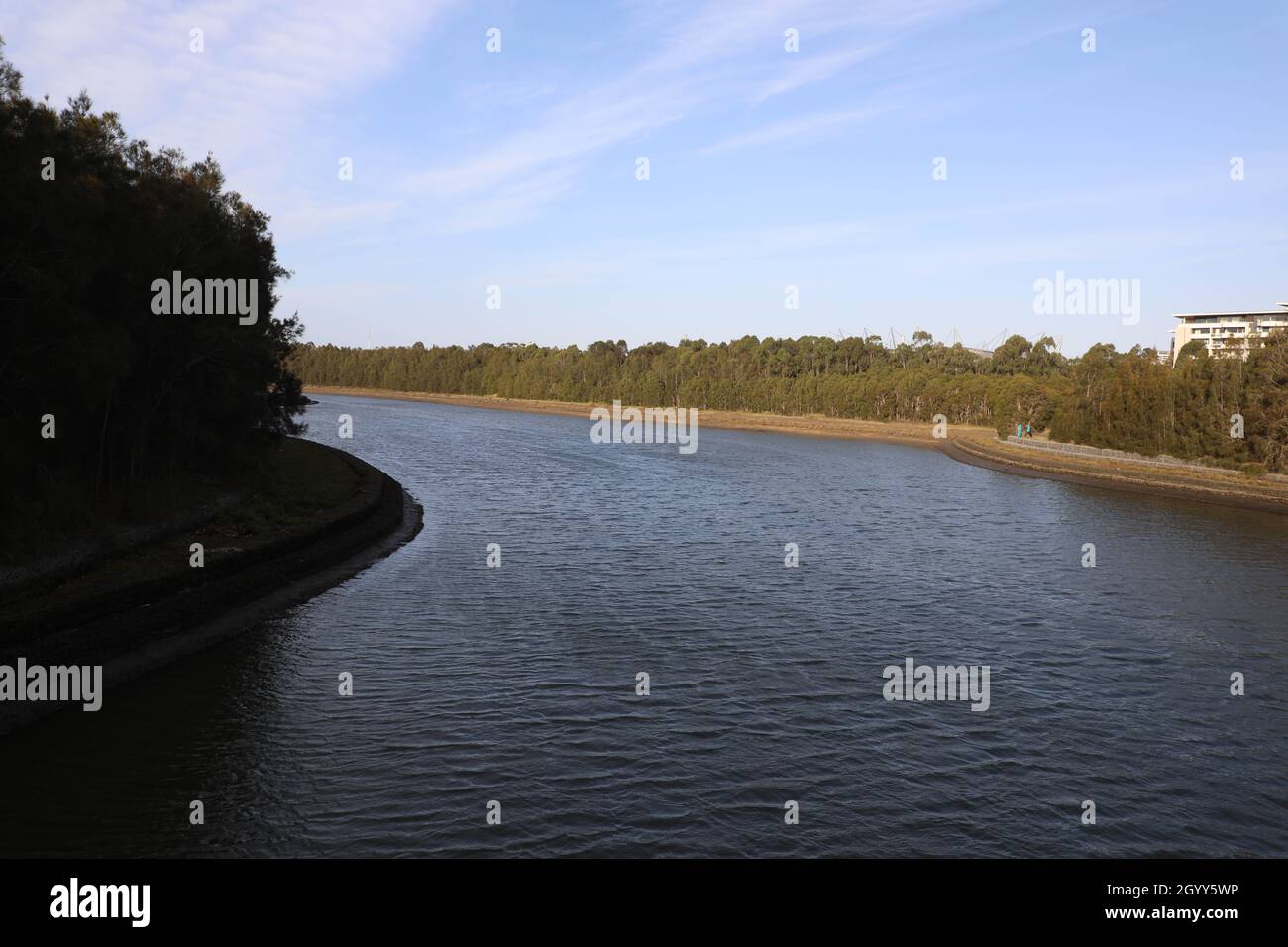 Haslams Creek, Sydney Olympic Park Stock Photo