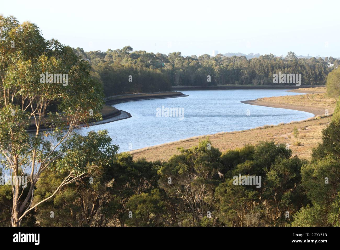 Haslams Creek, Sydney Olympic Park Stock Photo