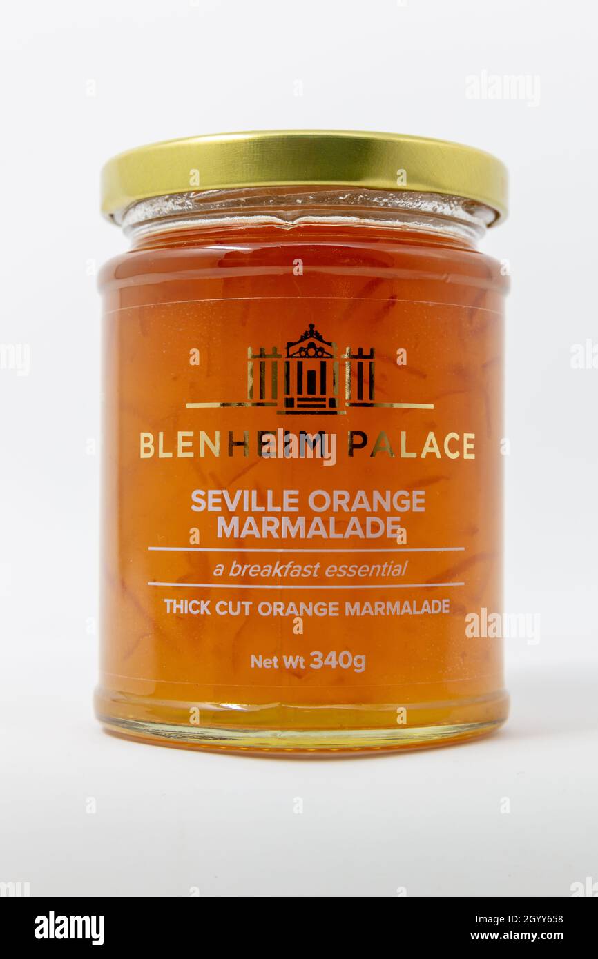 Blenheim Palace Seville Orange Marmalade Stock Photo