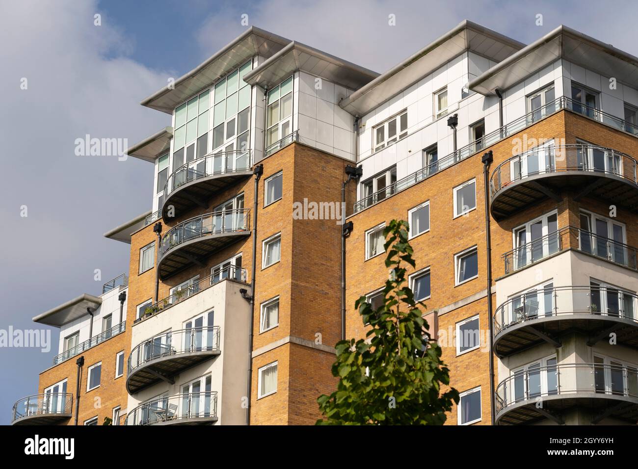 Blocks of flats in Winterthur Way needing aluminium composite cladding