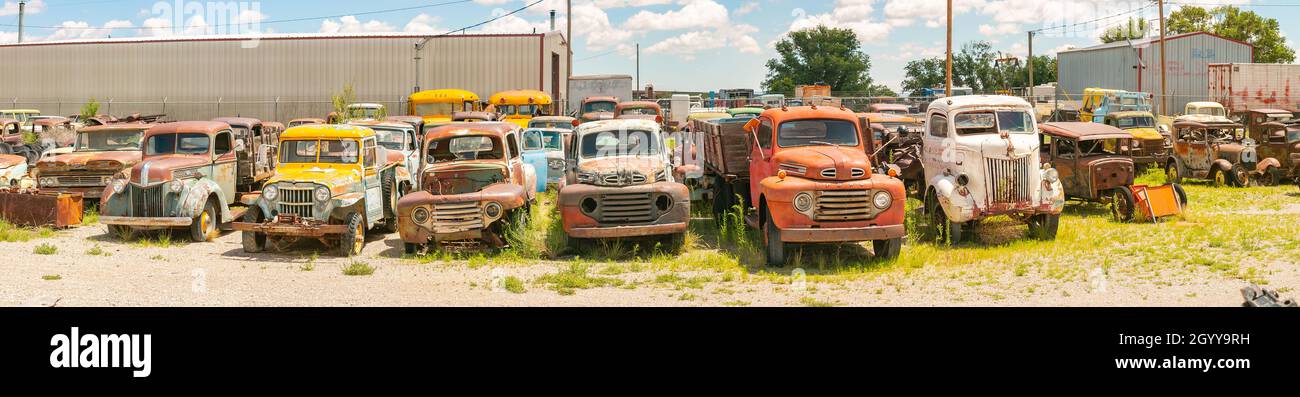 Junkyard Trucks High Resolution Stock Photography and Images - Alamy