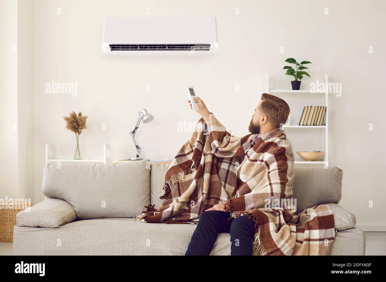 Man cold in house hires stock photography and images Alamy