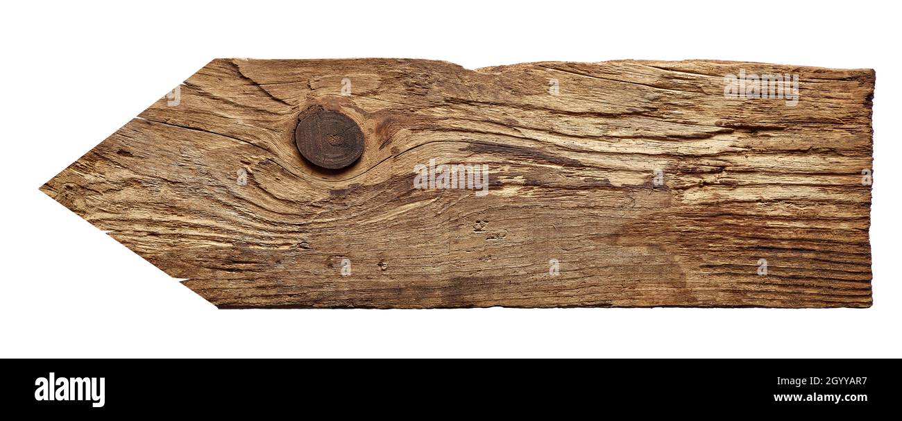 wood wooden sign arrow background board plank signpost Stock Photo - Alamy