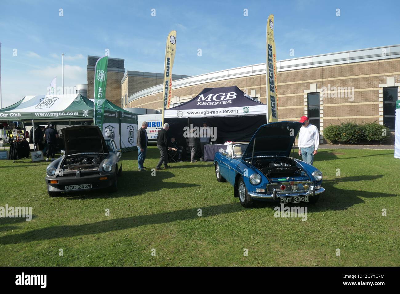 MG cars at the British motor museum Gaydon Banbury UK Stock Photo Alamy
