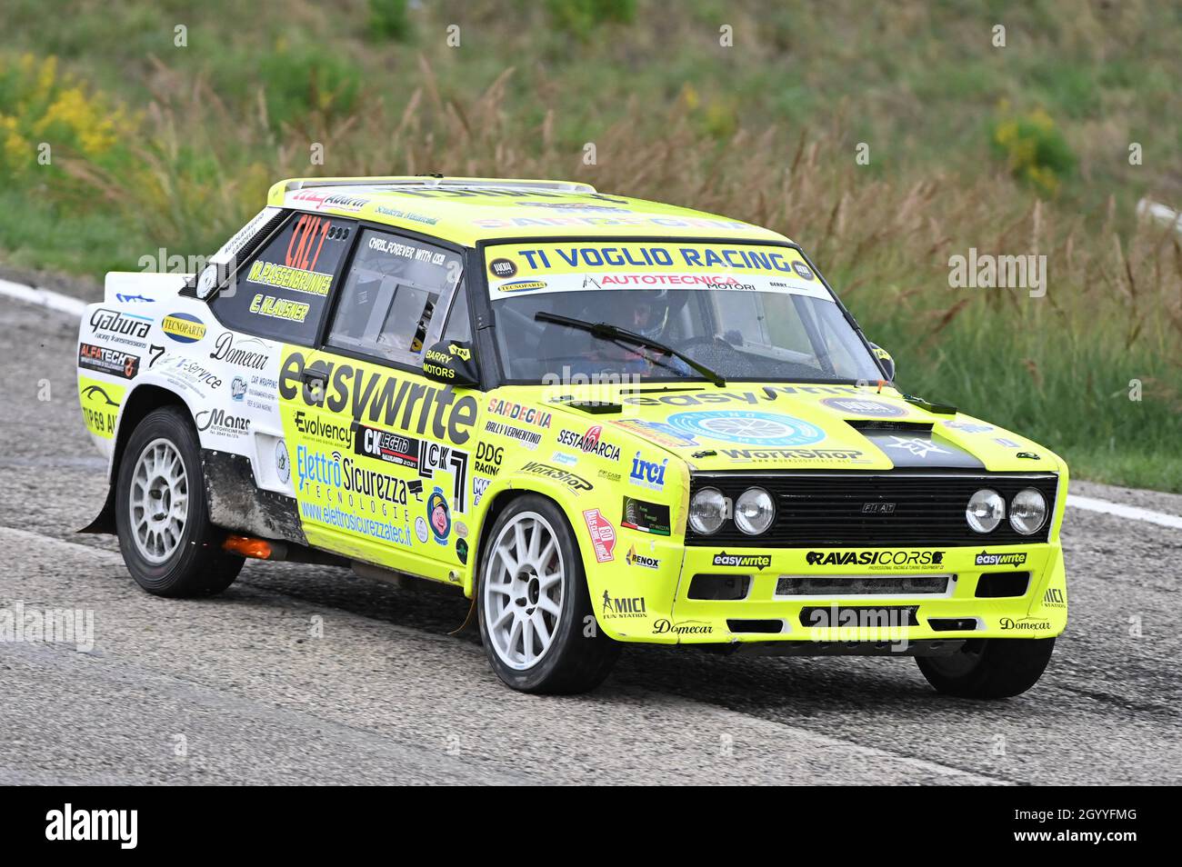 Fiat 131 rally rally car hi-res stock photography and images - Alamy