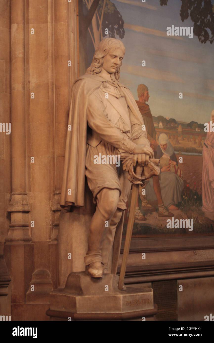 Viscount falkland statue hires stock photography and images Alamy