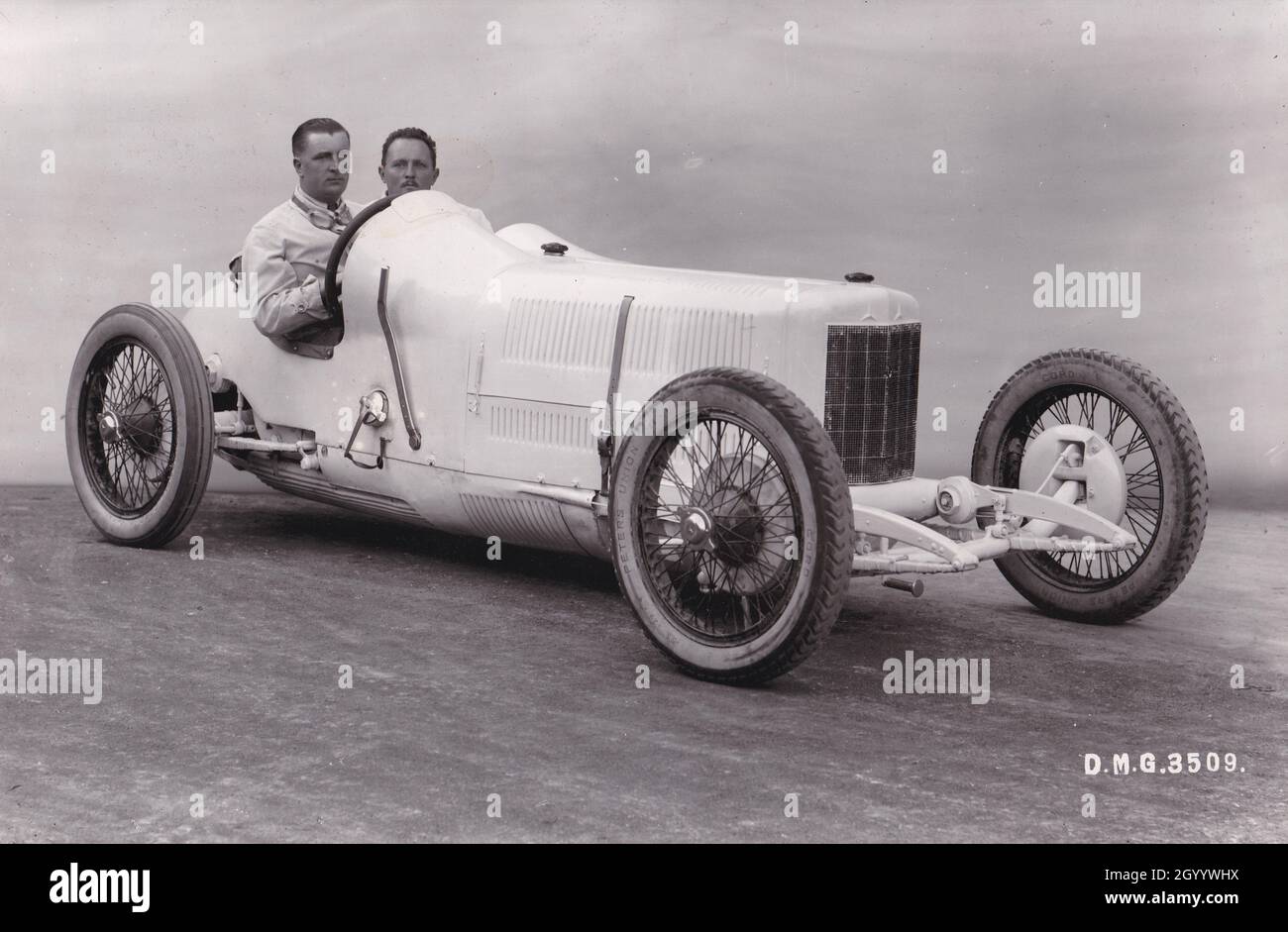 Targa Florio 1924 - Alfred Neubauer and Ernst Hemminger. Mercedes-Benz  Stock Photo - Alamy