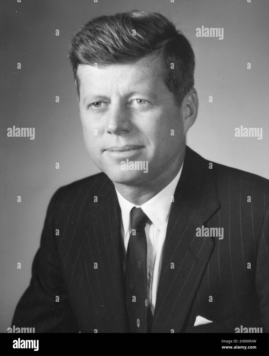 Senator John F. Kennedy, Democrat-Massachusetts, is one of the Democratic hopefuls for nomination of President of the United States. Washington, DC, 1960. Stock Photo