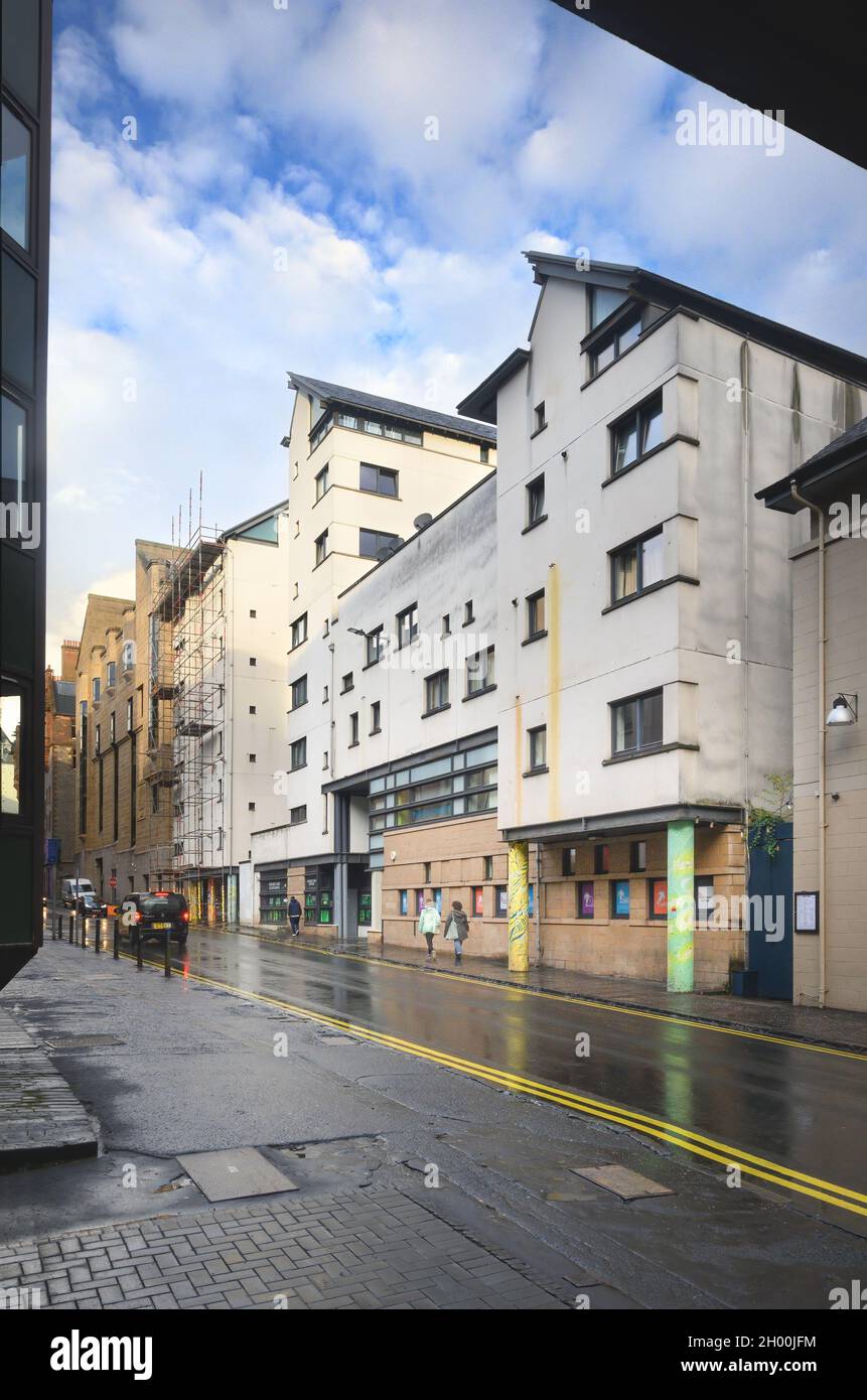 Edinburgh, Scotland, UK Housing development at The Cowgate by Richard