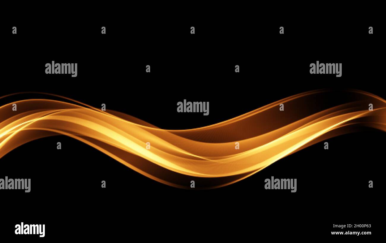 Abstract soft gold color lines Stock Vector Images - Alamy