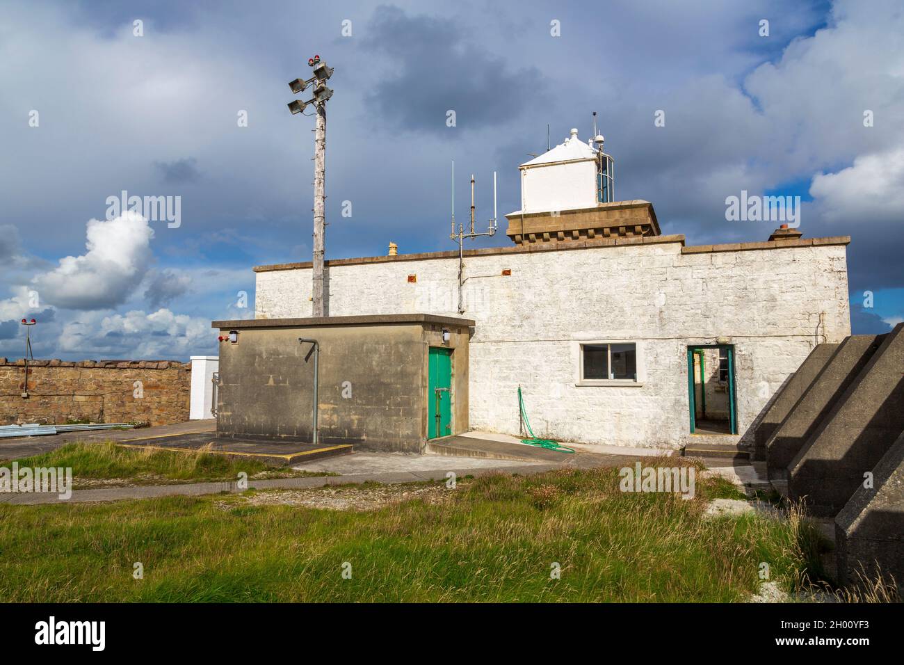 Blacksod Lighthouse & Museum, Belmullet, County Mayo, Ireland Stock ...