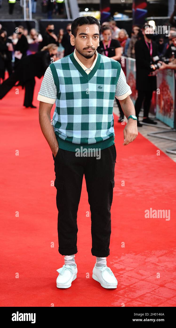 Nabhaan Rizwan arrives for the UK premiere of 'The French Dispatch', at