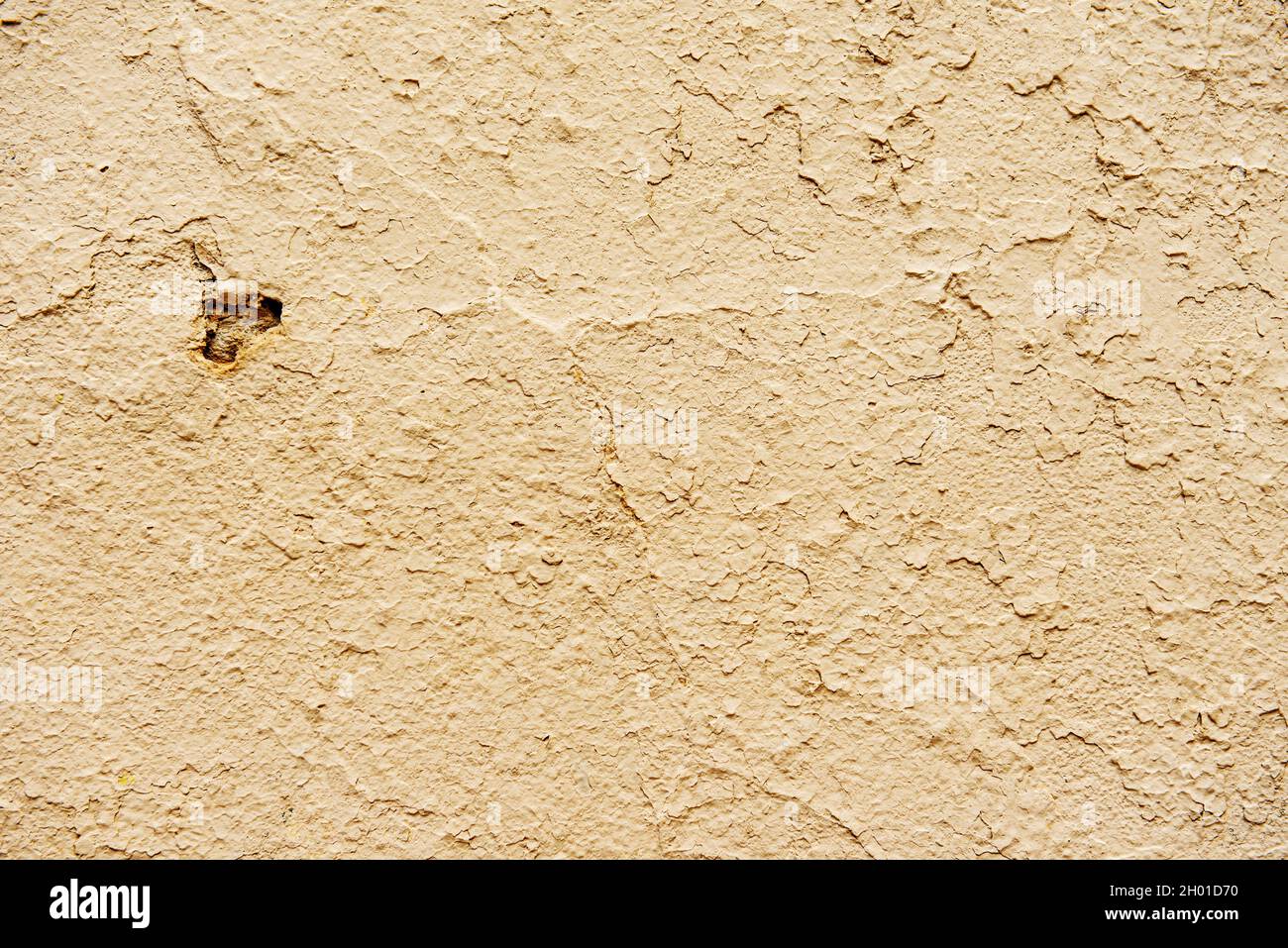 old paint on wall with pieces that are falling off. Vector paint and cement texture Stock Photo