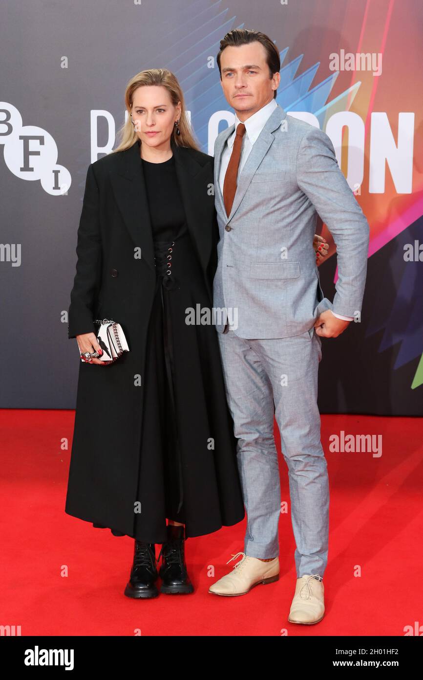 Rupert Friend and Aimee Mullins, The French Dispatch, 65th BFI London ...