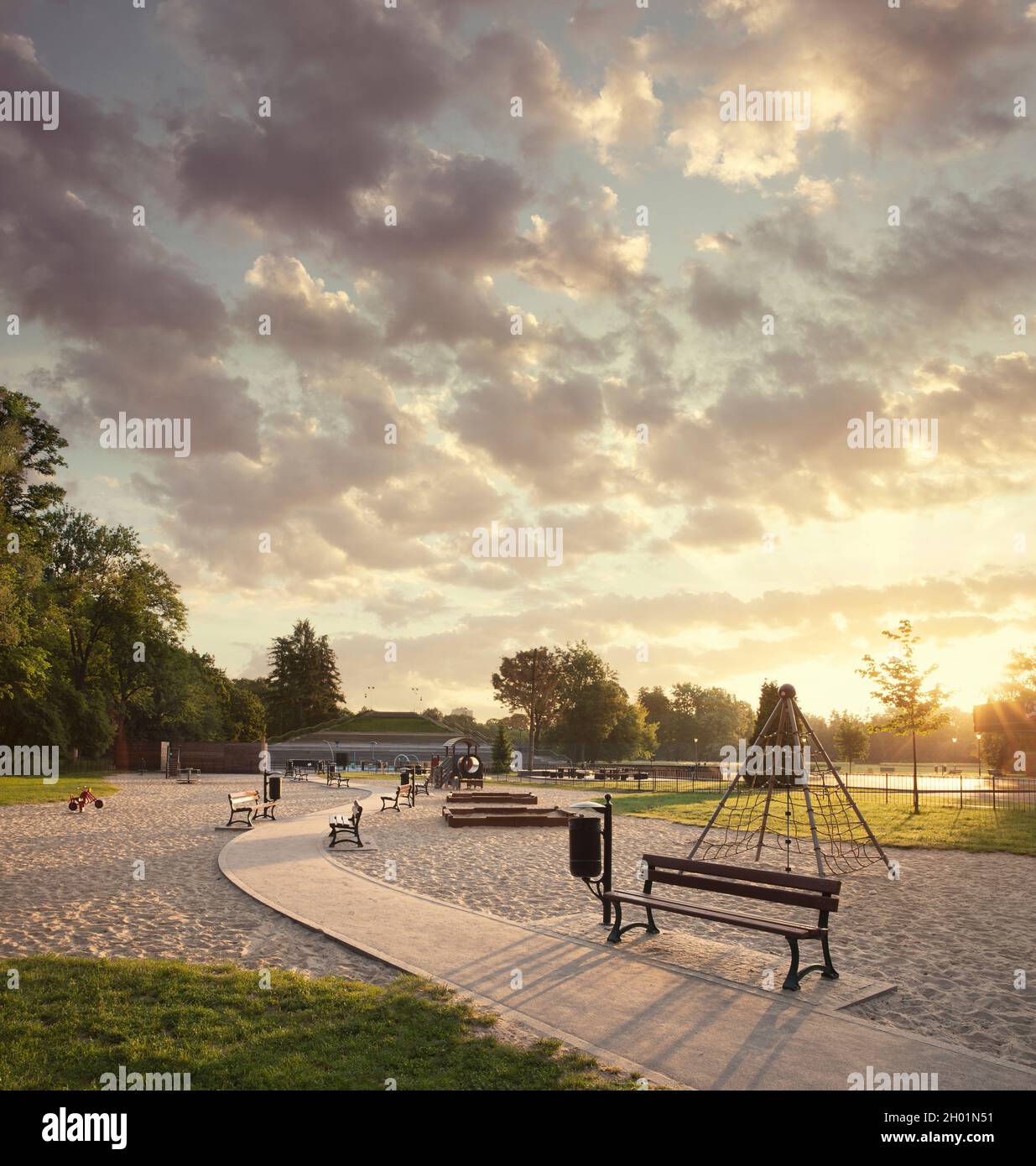 Playground jordan hi-res stock photography and images - Alamy