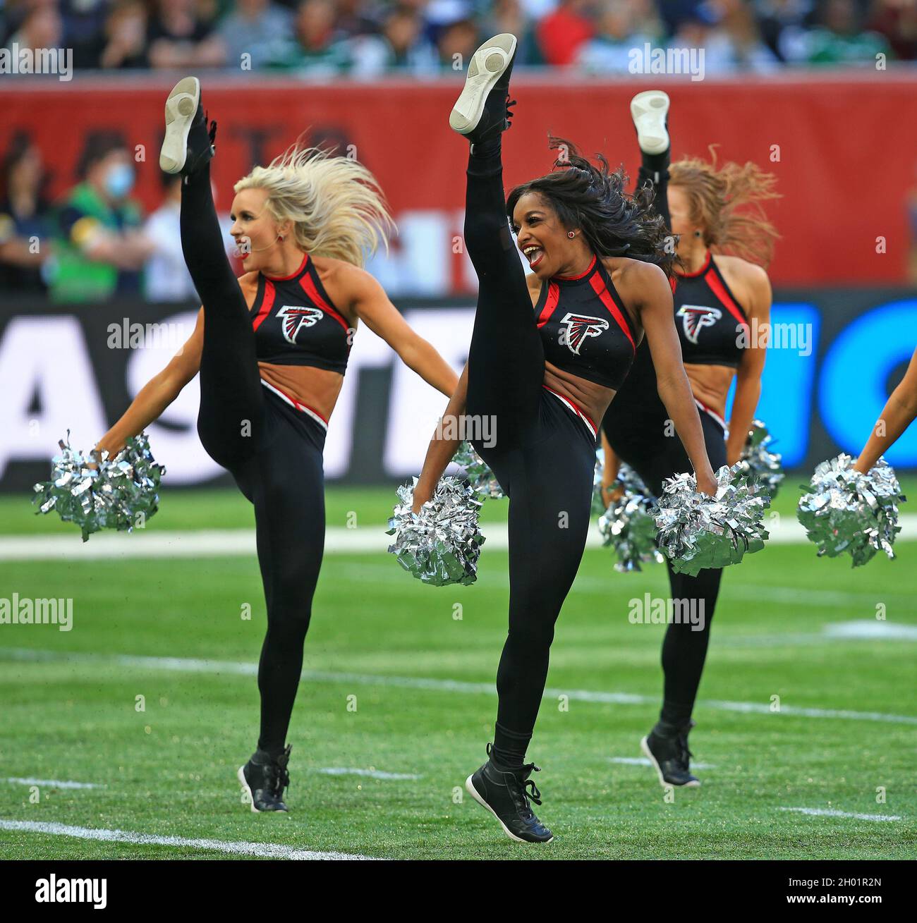 Atlanta Falcons cheerleaders during an NFL International Series