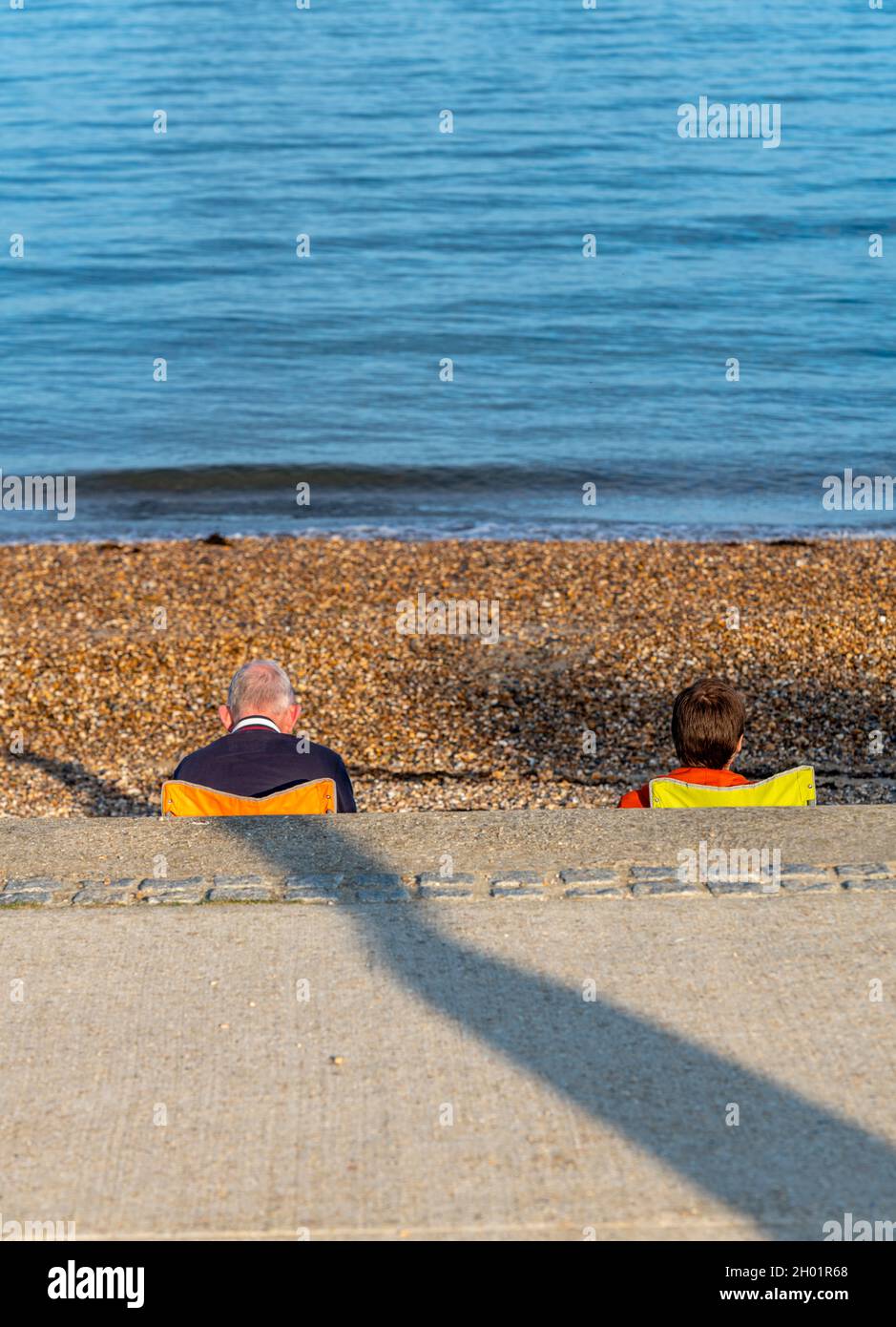 Older Couple On Beach Older Couple On Beach