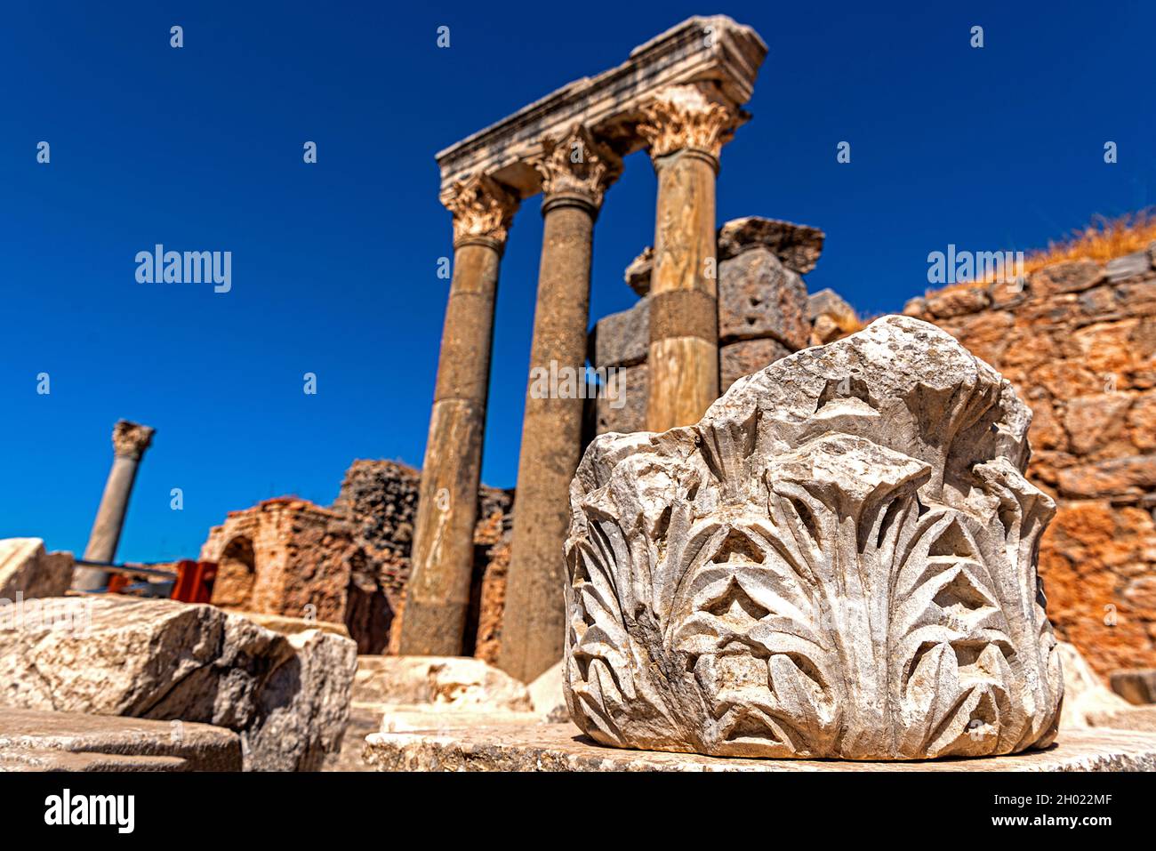 Celcus 10,06,2021,Selcuk,Izmir,Turkey,The most famous ruin identified with the ...