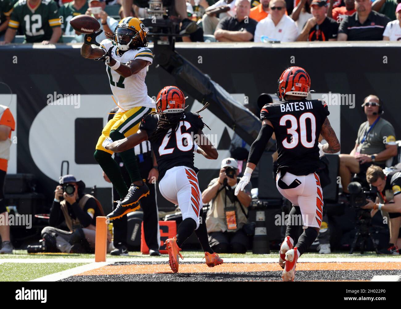 Chidobe Awuzie Cincinnati Bengals Game-Used #22 Black Jersey vs. Cleveland  Browns on November 7 2021