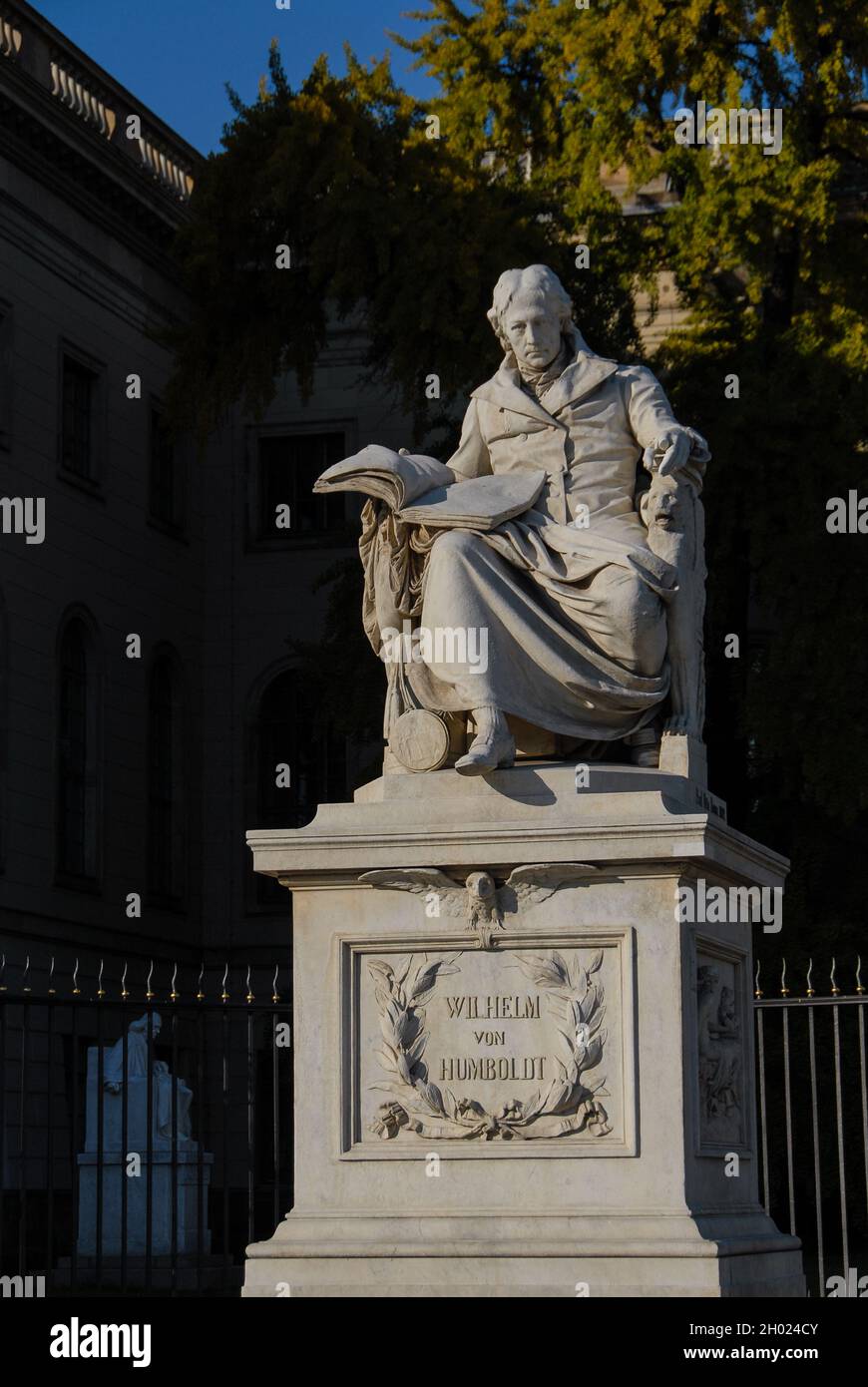 Statue of philosopher, diplomat, linguist and government reformer ...