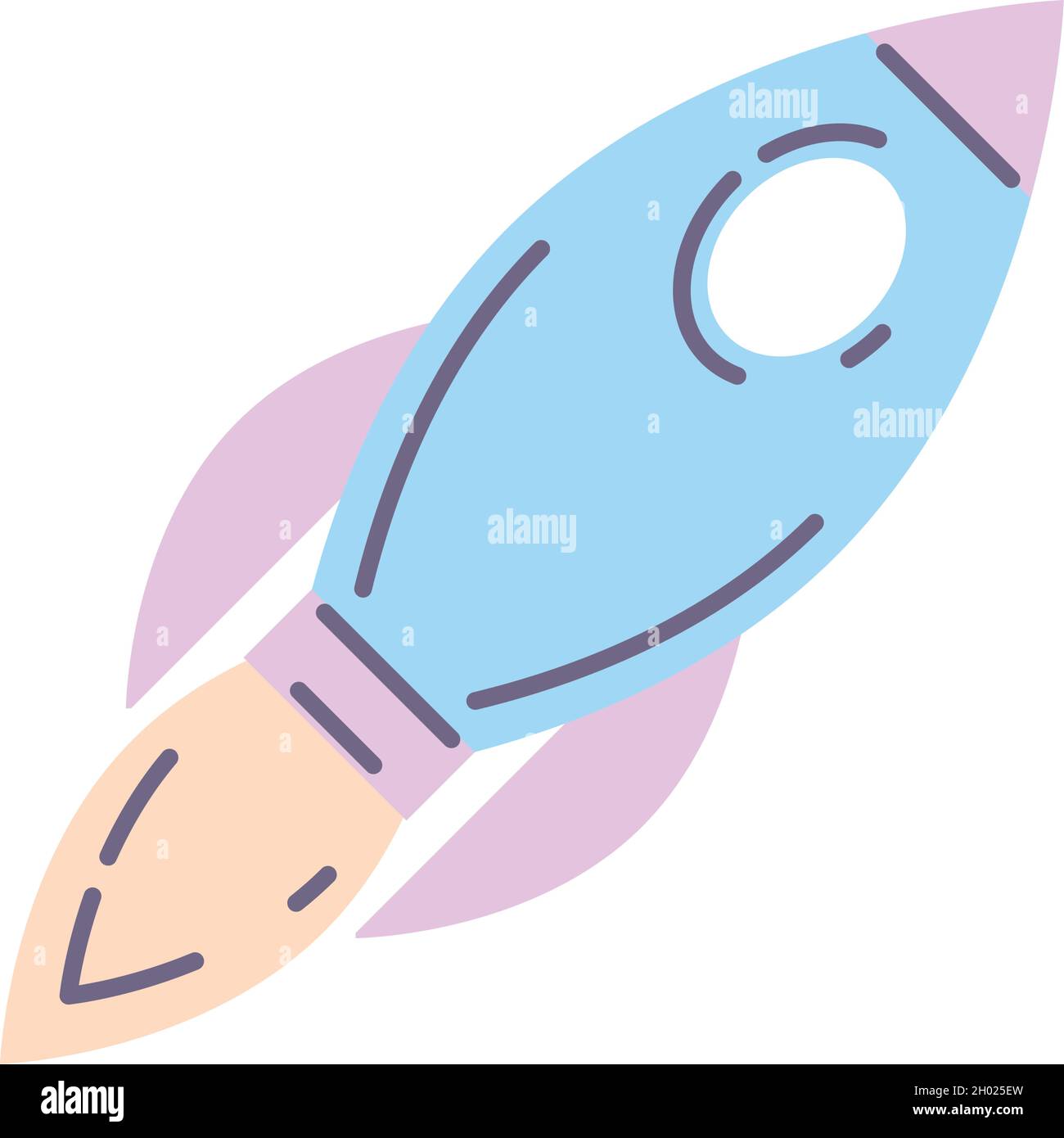 Rocket exhaust Stock Vector Images - Alamy